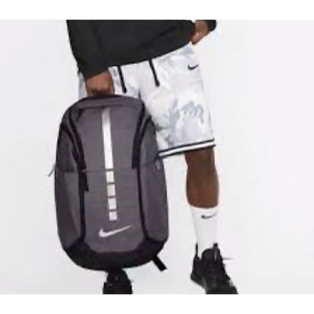 Nike Hoops Elite Pro Grey/Silver Basketball Backpack BA5554-022 NWT